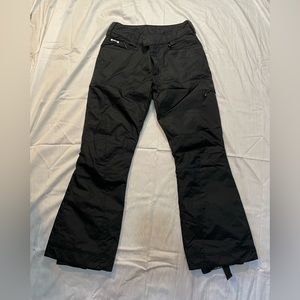 Spyder XTL Black Snow Pants Womens Size 6 Slightly Snug